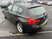 Used BMW 118 Comfort Edition 2017 Black Hatchback