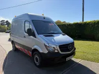 Begagnad Mercedes Sprinter 2015 Silver Van