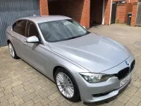 Begagnad BMW 320 Luxury Line 2012 Silver Sedan