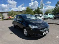 Used Vauxhall Corsa Design Edition 75 HP (55 kW) 2019 Black Hatchback