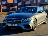 Used Mercedes E220 AMG line 2017 Grey Sedan