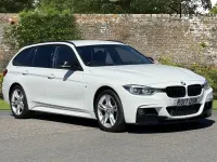 Begagnad BMW 335 M Sport 2017 Vit Kombi