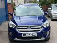 Used Ford Kuga Titanium 120 HP (88 kW) 2017 Blue SUV