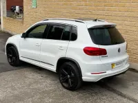 Used VW Tiguan R-line 177 HP (130 kW) 2015 White SUV