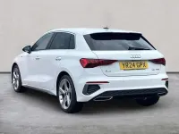Used Audi A3 S-Line 108 HP (79 kW) 2024 White Hatchback