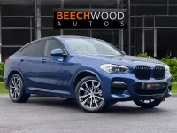 Used BMW X4 M Sport 190 HP (139 kW) 2019 Blue SUV
