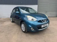 Usata Nissan Micra Acenta 2015 Blu Utilitaria