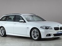 Begagnad BMW 530 M Sport 258 HK (189 kW) 2016 Vit Kombi