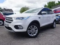 Used Ford Kuga Titanium 150 HP (110 kW) 2018 White SUV
