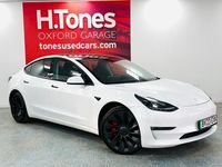 Used Tesla Model 3 Performance 461 kW (627 HP) 2023 White Sedan