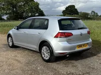 Used VW Golf VII S 110 HP (80 kW) 2016 Silver Hatchback