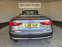 Used Audi A3 Cabriolet S-Line 150 HP (110 kW) 2016 Grey Cabriolet
