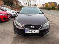 Used Seat Leon SE Technology 110 HP (80 kW) 2018 Purple Hatchback