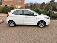 Used Ford Ka Plus Zetec 85 HP (62 kW) 2018 White Hatchback