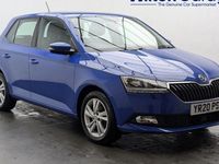 Used Skoda Fabia SE 60 HP (44 kW) 2020 Blue Hatchback