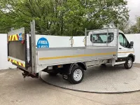 Used Ford Transit 130 HP (95 kW) 2022 White Cabriolet