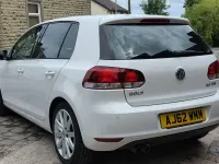 Used VW Golf VII GT 140 HP (102 kW) 2013 White Hatchback