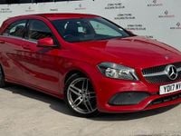 Begagnad Mercedes A160 Executive 102 HK (75 kW) 2017 Röd Halvkombi