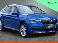 Used Skoda 110 R SE L Executive 81 HP (59 kW) 2024 Race blue metallic Estate