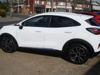 Used Ford Puma Titanium 125 HP (91 kW) 2020 Frozen white SUV