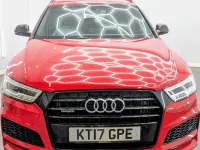 Used Audi Q3 Black Edition 184 HP (135 kW) 2017 Red SUV