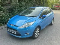 Used Ford Fiesta Zetec 2009 Blue Hatchback