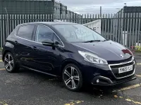 Begagnad Peugeot 208 GT-line 110 HK (80 kW) 2015 Blå Halvkombi