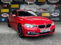 Usado BMW 320 Sport Line 190 CV (139 kW) 2016 Rojo Familiar
