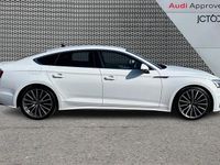 Used Audi A5 Sportback S-Line 161 HP (118 kW) 2021 White Hatchback