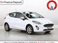 Usado Ford Fiesta Zetec 85 HP (62 kW) 2019 Branco Citadino