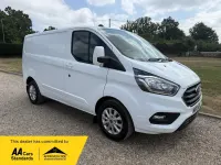 Used Ford Transit Custom Limited 130 HP (95 kW) 2020 White Van