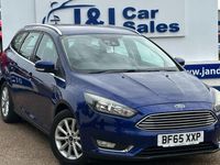 Used Ford Focus Titanium 150 HP (110 kW) 2015 Blue Estate