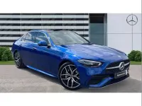 Used Mercedes C300 AMG Line Premium Plus 254 HP (186 kW) 2024 Blue Sedan