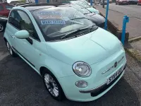 Used Fiat 500 Lounge 85 HP (62 kW) 2014 Green Hatchback
