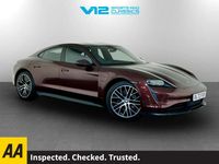 Used Porsche Taycan Performance Package 300 kW (408 HP) 2022 Red Sedan