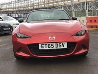 Used Mazda MX5 Inclusive 131 HP (96 kW) 2016 Red Cabriolet