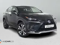 Used Lexus NX300h 197 HP (144 kW) 2021 Black SUV