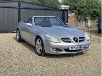 Used Mercedes SLK200 163 HP (119 kW) 2004 Silver Cabriolet