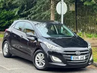 Used Hyundai i30 SE 110 HP (80 kW) 2016 Black Hatchback