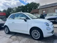Used Fiat 500 2023 White Cabriolet