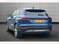Begagnad Audi Q6 e-tron S-Line 225 kW (306 HK) 2024 Blå SUV