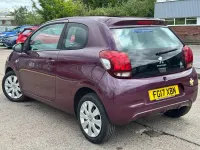 Used Peugeot 108 Active 68 HP (50 kW) 2017 Mauve/purple Hatchback