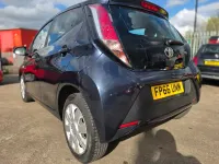 Used Toyota Aygo X-play 69 HP (50 kW) 2016 Blue Hatchback