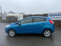 Used Ford Fiesta Zetec 82 HP (60 kW) 2014 Blue Hatchback