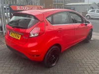 Used Ford Fiesta Zetec 2013 Red Hatchback