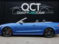 Used Audi RS5 Advanced 450 HP (330 kW) 2015 Blue Cabriolet