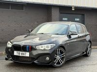 Begagnad BMW 118 M Sport 2017 Svart Halvkombi
