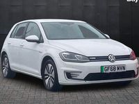 Used VW e-Golf 99 kW (135 HP) 2018 White Hatchback