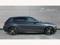 Usado BMW 118 M Sport 136 HP (100 kW) 2019 Cinzento Citadino