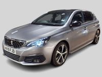 Used Peugeot 308 GT-line 130 HP (95 kW) 2019 Grey Hatchback